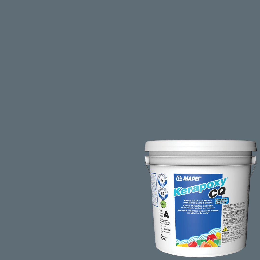 Mapei - Kerapoxy CQ Coulis époxy premium avec quartz coloré #5231 Océan profond 3.79 L