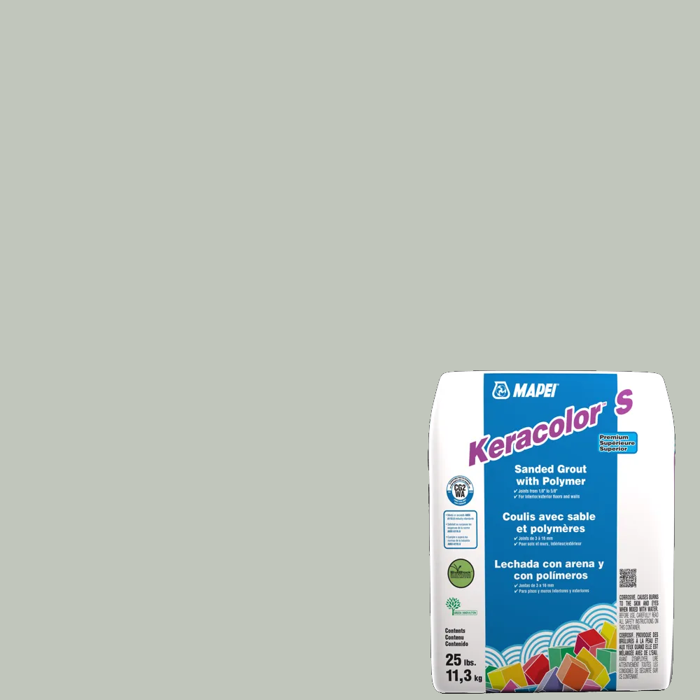 Mapei - Keracolor S Coulis avec sable et polymères #5102 Menthe 25 lb