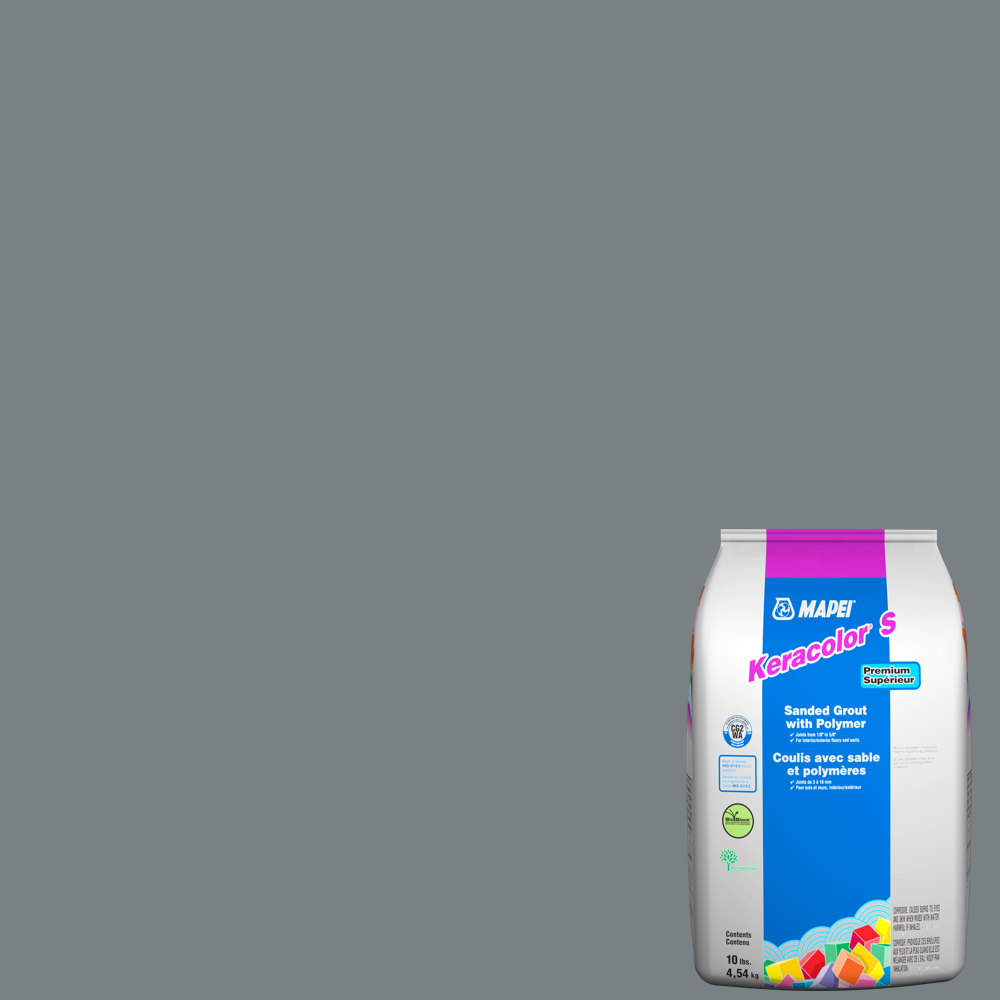 Mapei - Keracolor S Coulis avec sable et polymères #19 Gris Perle 10 lb