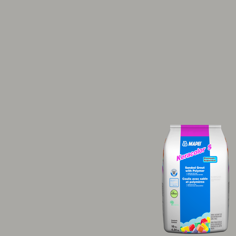 Mapei - Keracolor S Coulis avec sable et polymères #27 Argent 10 lb