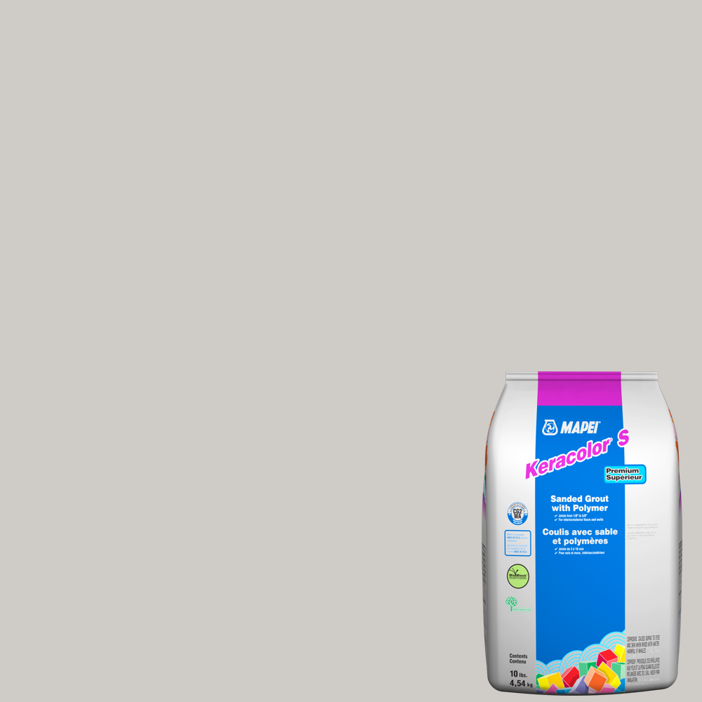 Mapei - Keracolor S Coulis avec sable et polymères #77 Givre 10 lb