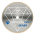 QEP - Lame diamantée pour scie à l'eau Continuous 7" pour carreaux de verre
