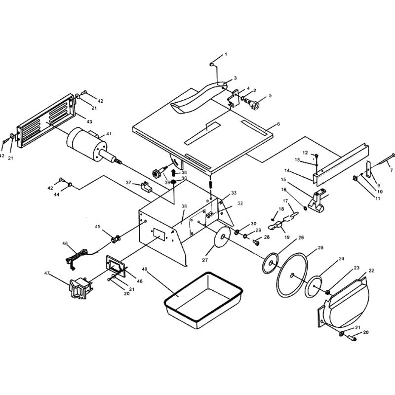QEP - Pince fixe pour 60089