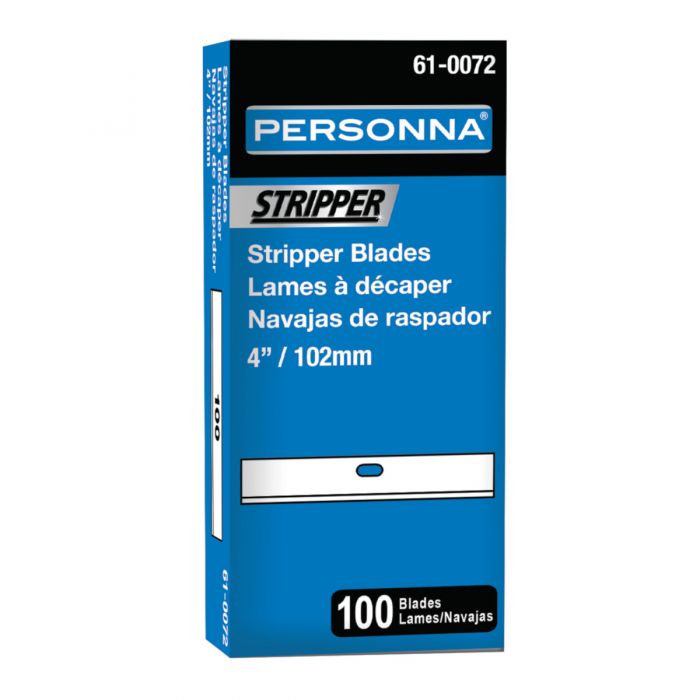 Traxx - Personna Lames de décapage de sol - 4" (paquet de 100)
