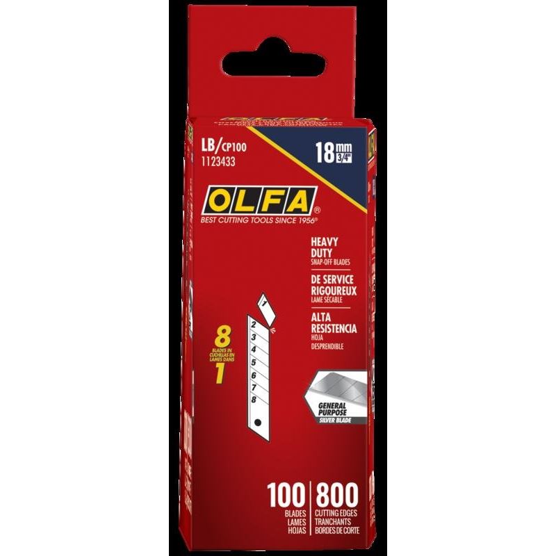 Olfa - Lbb/cp100 Contractor Blades (100 Pa