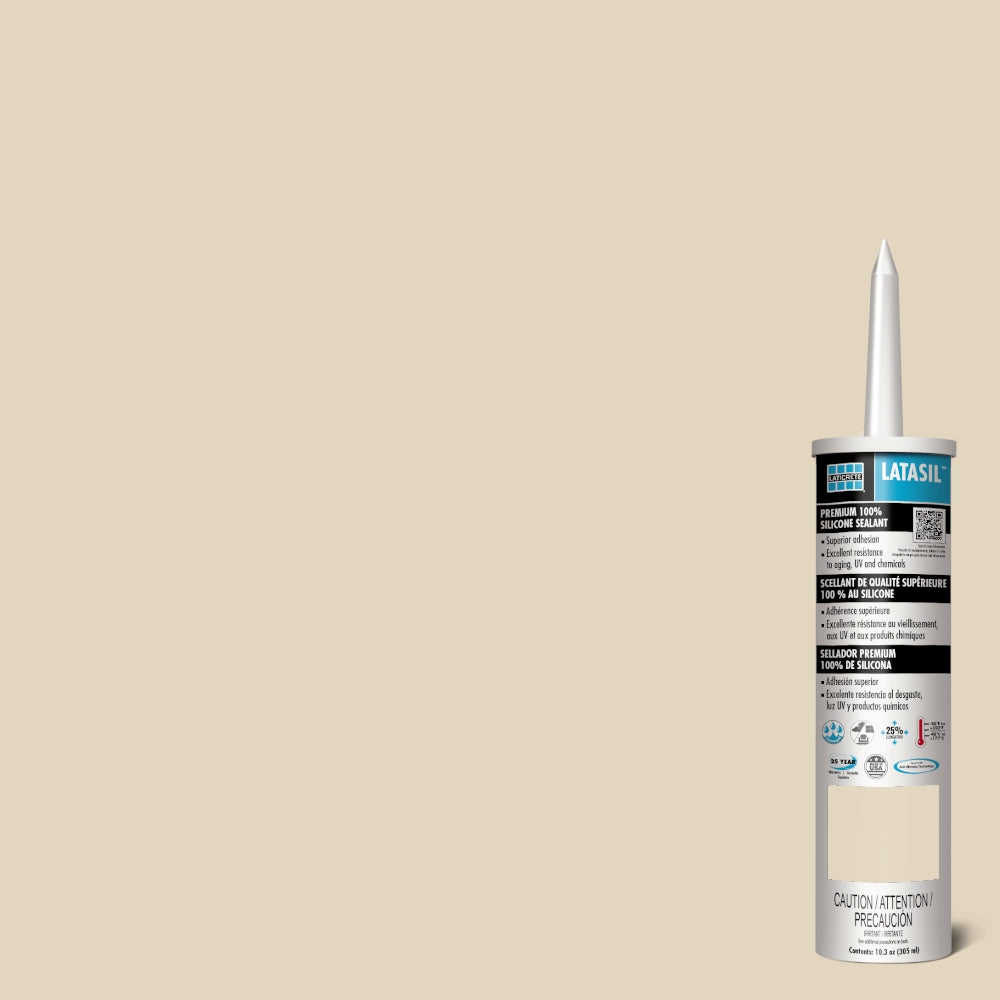 Laticrete - Latasil Scellant à base de silicone #39 Mushroom 305 ml