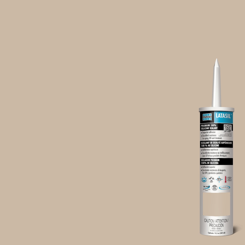 Laticrete - Latasil Scellant à base de silicone #40 Latte 305 ml