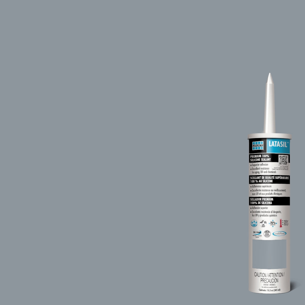Laticrete - Latasil Scellant à base de silicone #91 Slate Grey 305 ml