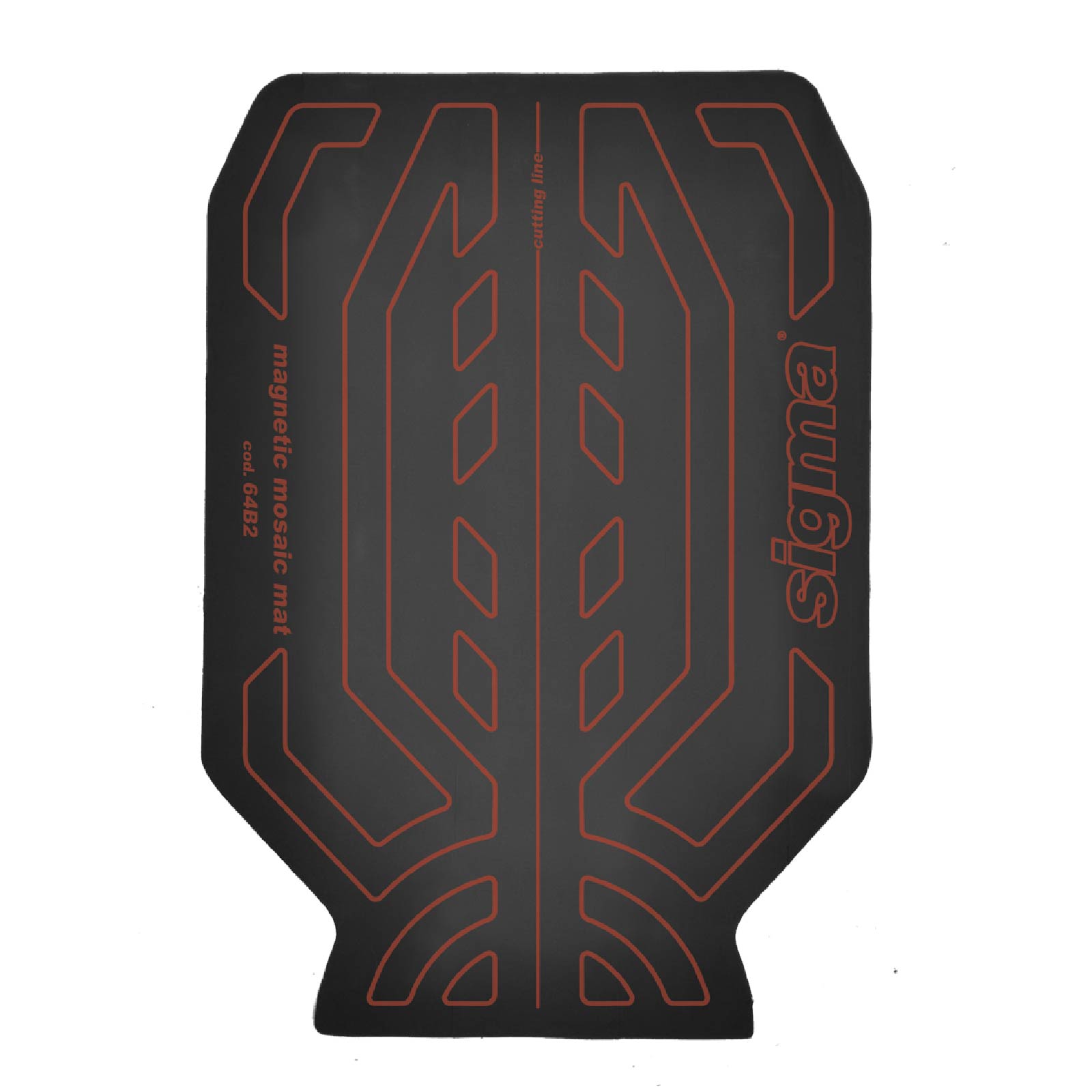 Sigma - Tapis de remplacement de mosaïque magnétique antidérapant pour les coupe-carreaux Série 4