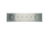 Rubi - 19" Square Notch Steel Trowel with 3/8" x 3/8" Closed Wood Handle ||65983