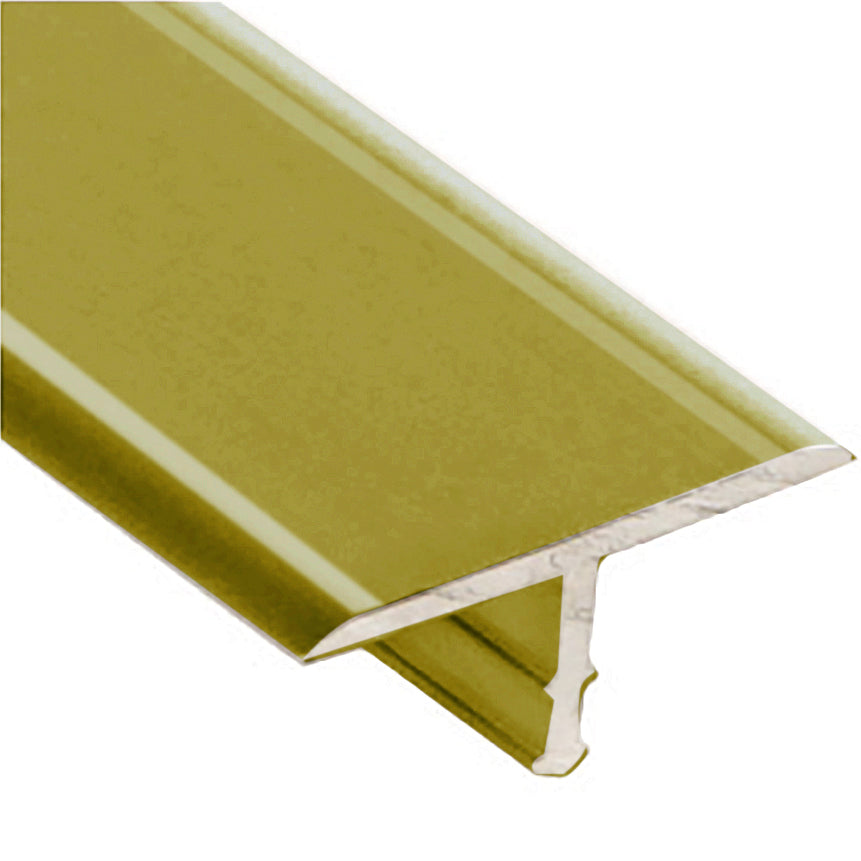 M-D PRO - Joint de dilatation en aluminium, #BBR Bright Brass 5/16" x 7/8" x 8'
