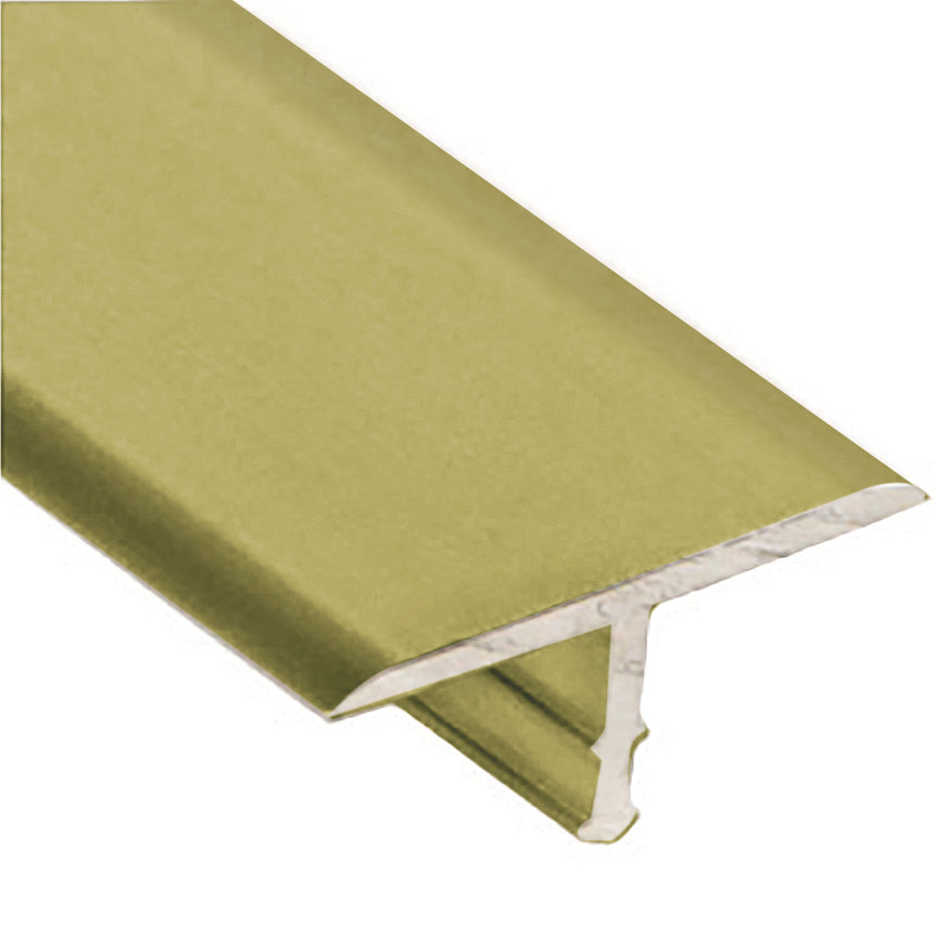 M-D PRO - Joint de dilatation en aluminium, #SGA Satin Gold Anodized 5/16" x 7/8" x 8'