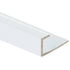 Prova - Moulure en J, Clair brillant - 1/2" x 1" x 8'