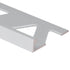 Prova - Bordure de tuile plate, Clair anodisé satiné - 5/16" x 8'