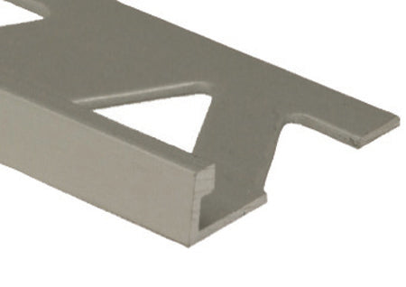 M-D PRO - Bordure de tuile plate, Clair brillant - 1/2" x 8'