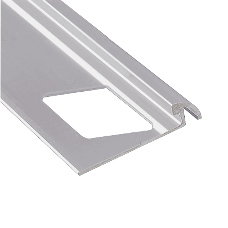 Prova - Bordure de tuile ronde, Fini fraisé - 3/8" x 8'