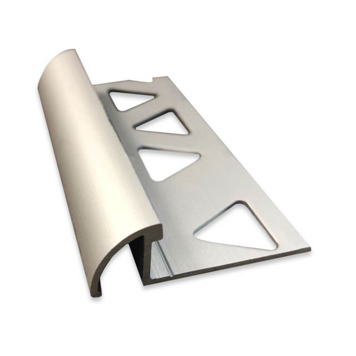 Prova - Bordure de tuile ronde, Blanc - 3/8" x 8'