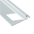 Prova - Bordure de tuile ronde, Clair brillant - 1/2" x 8'