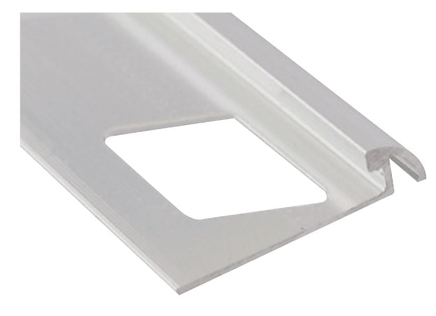 Prova - Bordure de tuile ronde, Blanc - 1/2" x 8'