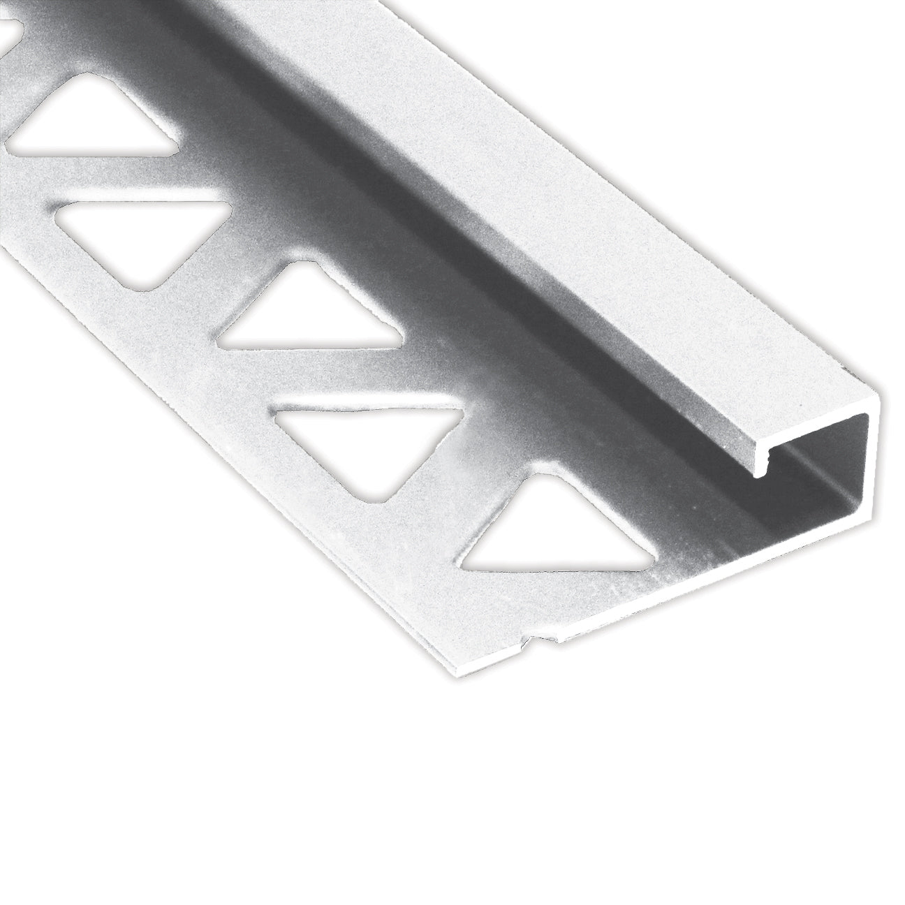 Prova - Bordure de carreau carrée, Blanc - 1/2" x 8'