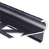 Prova - Bordure décorative à double usage, Noir satiné - 3/8" x 8'
