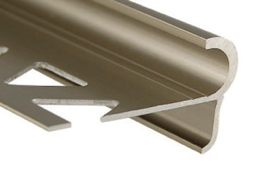 Prova - Bordure décorative à double usage, Titane satiné - 3/8" x 8'