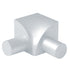 Prova - Bordure rondepour carreaux. coin intérieur - Anodisé transparent satiné (SCA) - 12.5 mm (1/2")