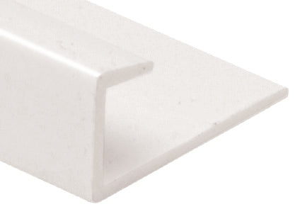 M-D PRO - Capuchon en J en vinyle, Blanc 3/8" x 8'