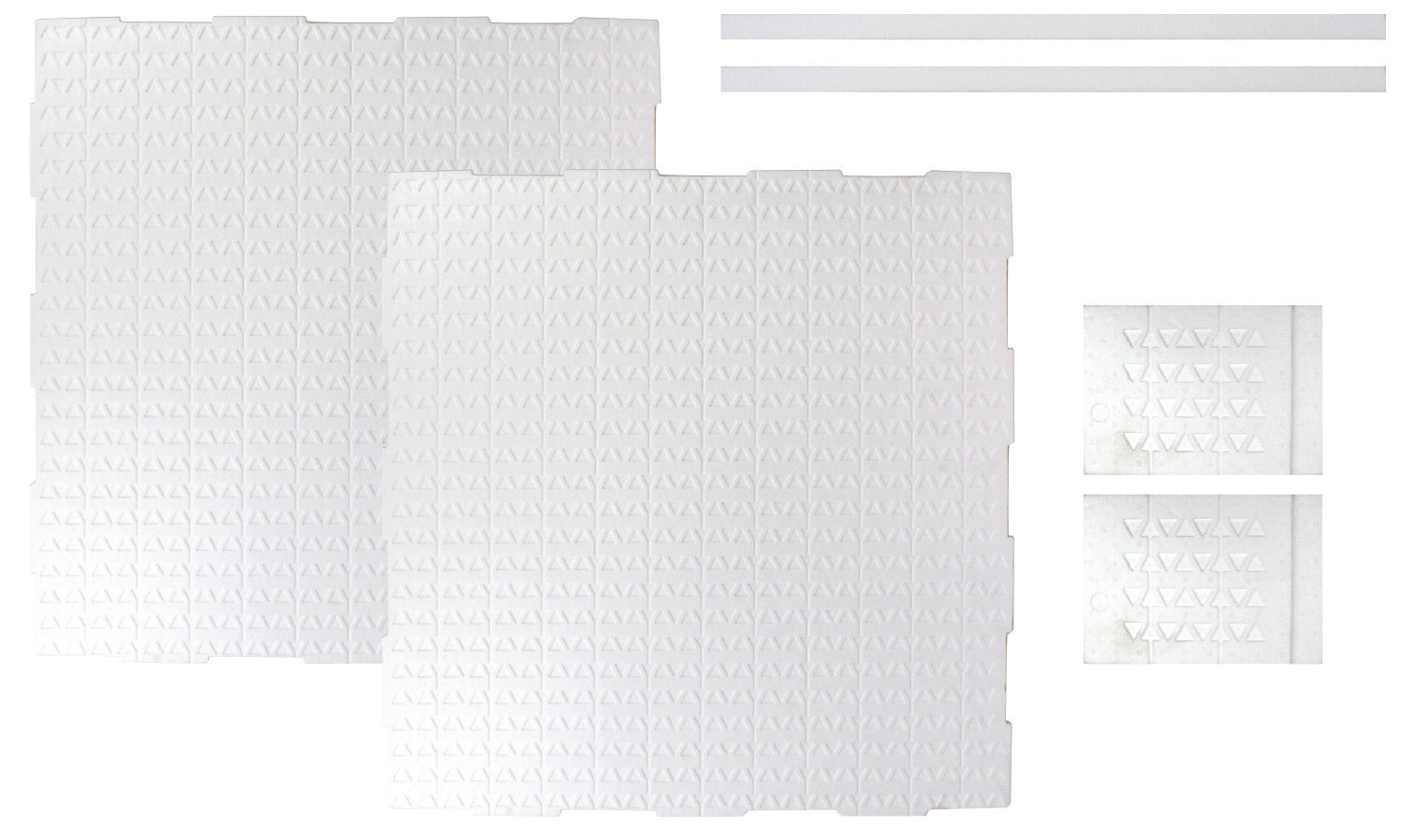 Prova - base de  douche linéaire 24" x 24" (paquet de 2)
