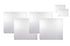 Prova - Ensemble pour base de douche à drain linéaire central - 48" x 48"