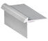 M-D PRO - Nez de marche en aluminium avec coin extérieur carré pour LVT/LVP, #SCA Satin Clear Anodized 5/32" x 13/64" x 12'