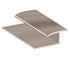 M-D PRO - Transition LVT à tapis, en alumiunium #STI Satin Titanium 13/64" x 12'