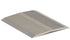 M-D PRO - Seuil nervuré en aluminium, Perforations au centre - Finition d'usinage - 2 1/2" x 12'