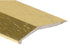 M-D PRO - Barre biseautée en aluminium économique or anodisé martelé 1-1/2" x 12'