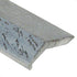 M-D PRO - Barre biseautée en aluminium résidentielle argent martelé 1-1/2" x 12'