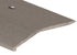 M-D PRO - Barre biseautée en aluminium commerciale Titane martelé 2" x 12'