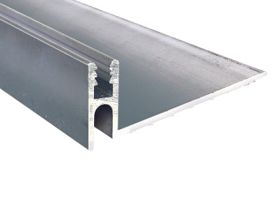 M-D PRO - Bande de finition en aluminium sans punaises, Finition d'usinage - 1/2" x 12'