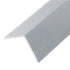 M-D PRO - Garde de coin en aluminium Clair anodisé satiné 1/2" x 12'