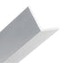 M-D PRO - Garde de coin en aluminium #BCL Bright Clear 3/4" x 12'