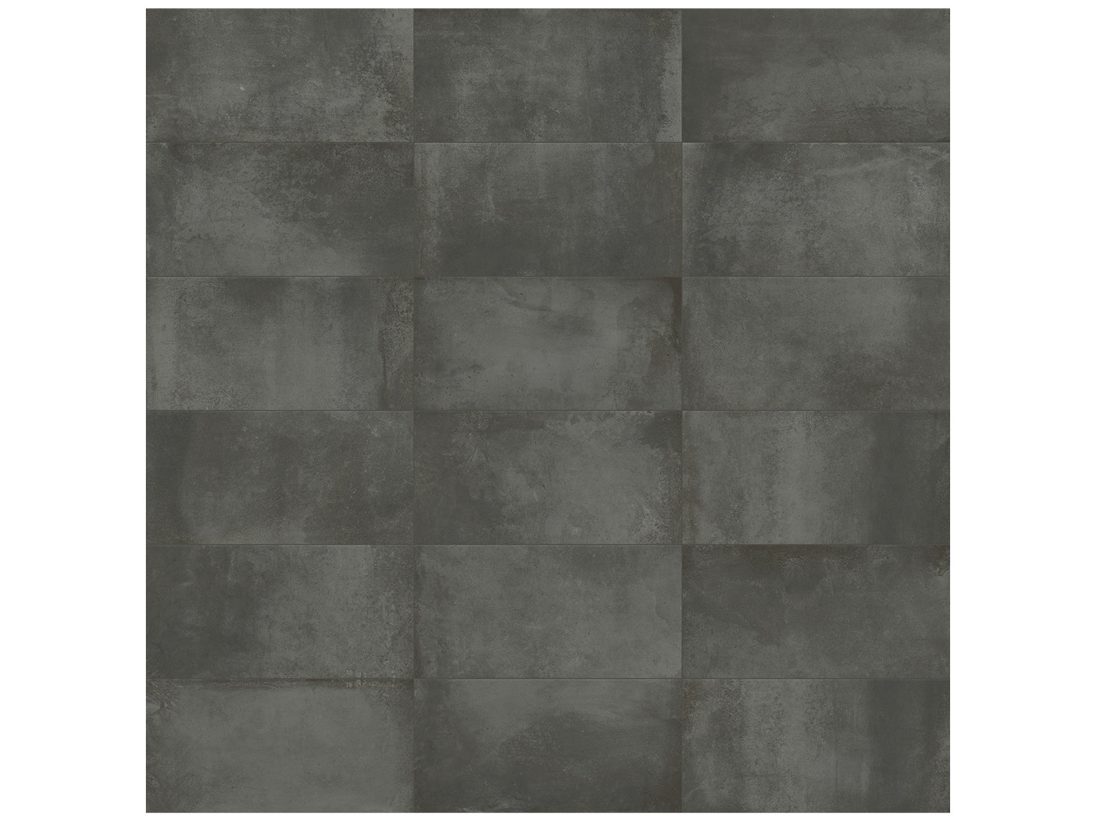Anatolia - Ceraforge - Oxide - Tuile de porcelaine colorée dans la masse mate rectifiée 32 x 32 po