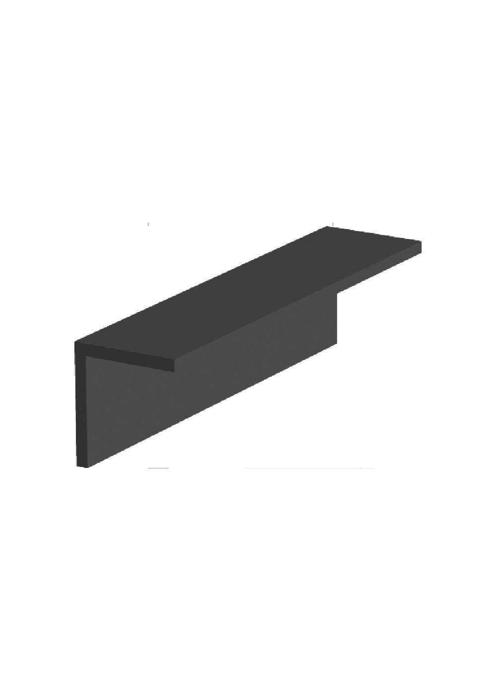 Core Flooring - Moulure de protection de coin extérieur 90° en vinyle #6 Almond - 1/2" (12.5 mm) x 1/2" x 12'
