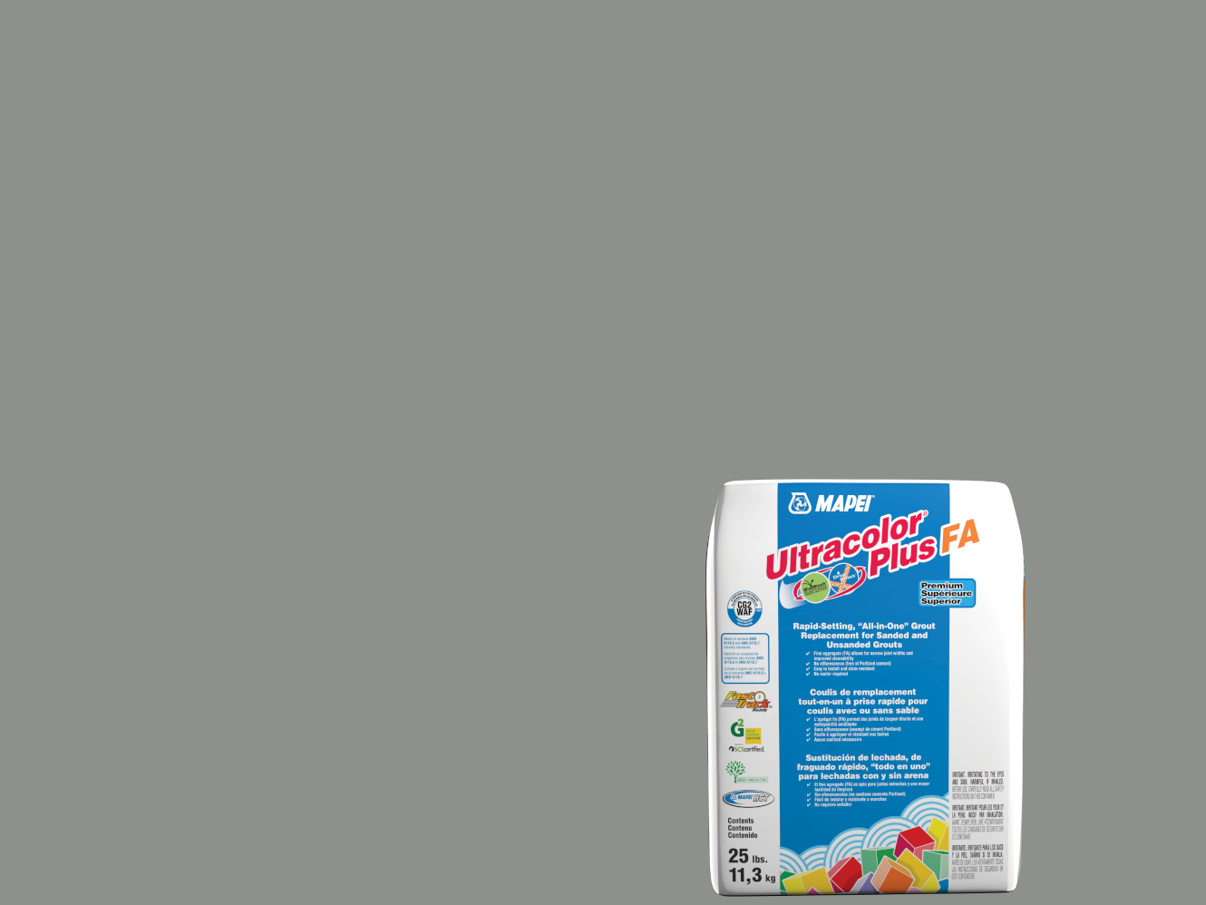 Mapei - Coulis Ultracolor Plus FA #5228 Mousse de Caverne 25 lb