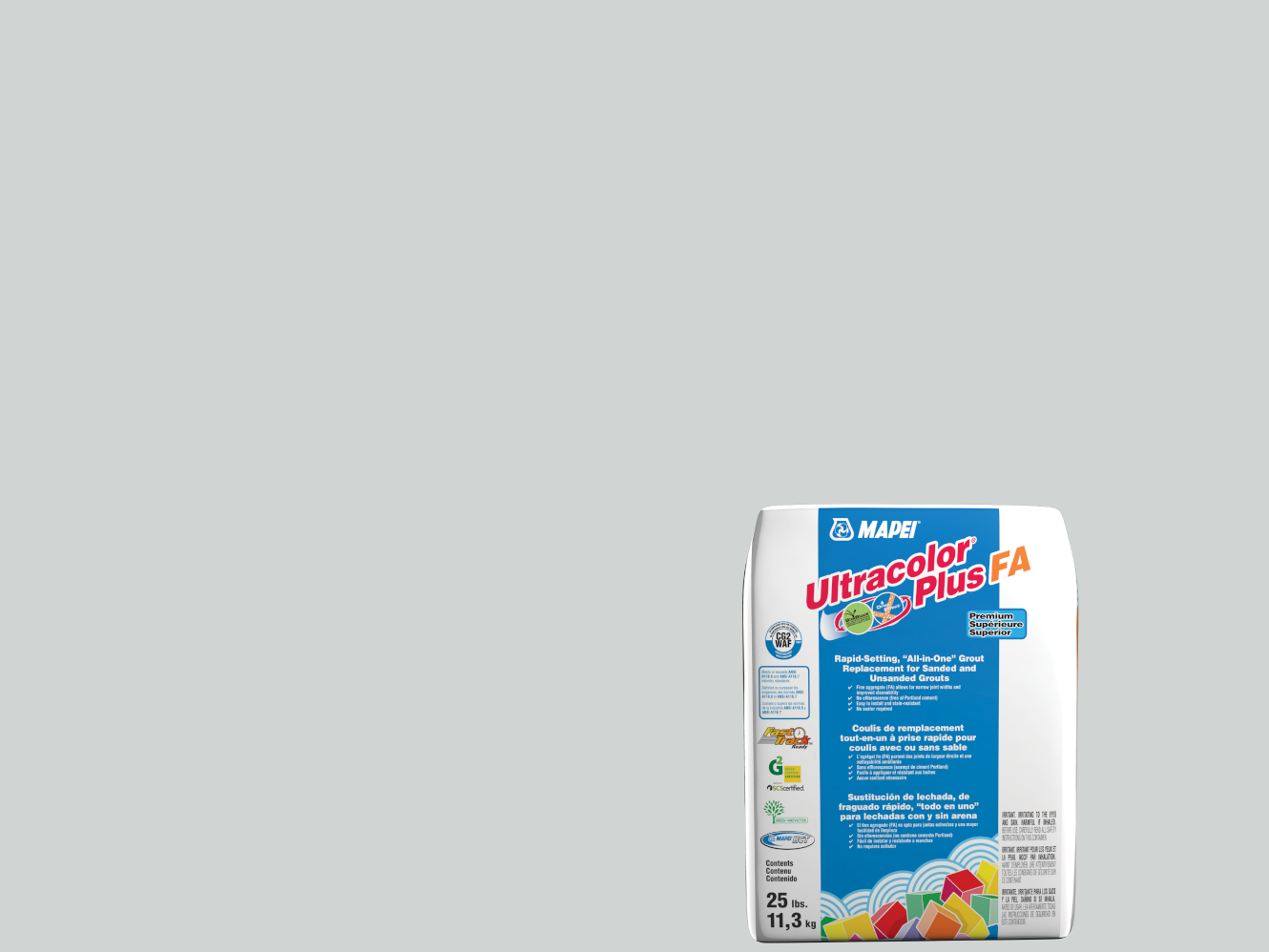 Mapei - Coulis Ultracolor Plus FA #5229 Sel de Mer 25 lb