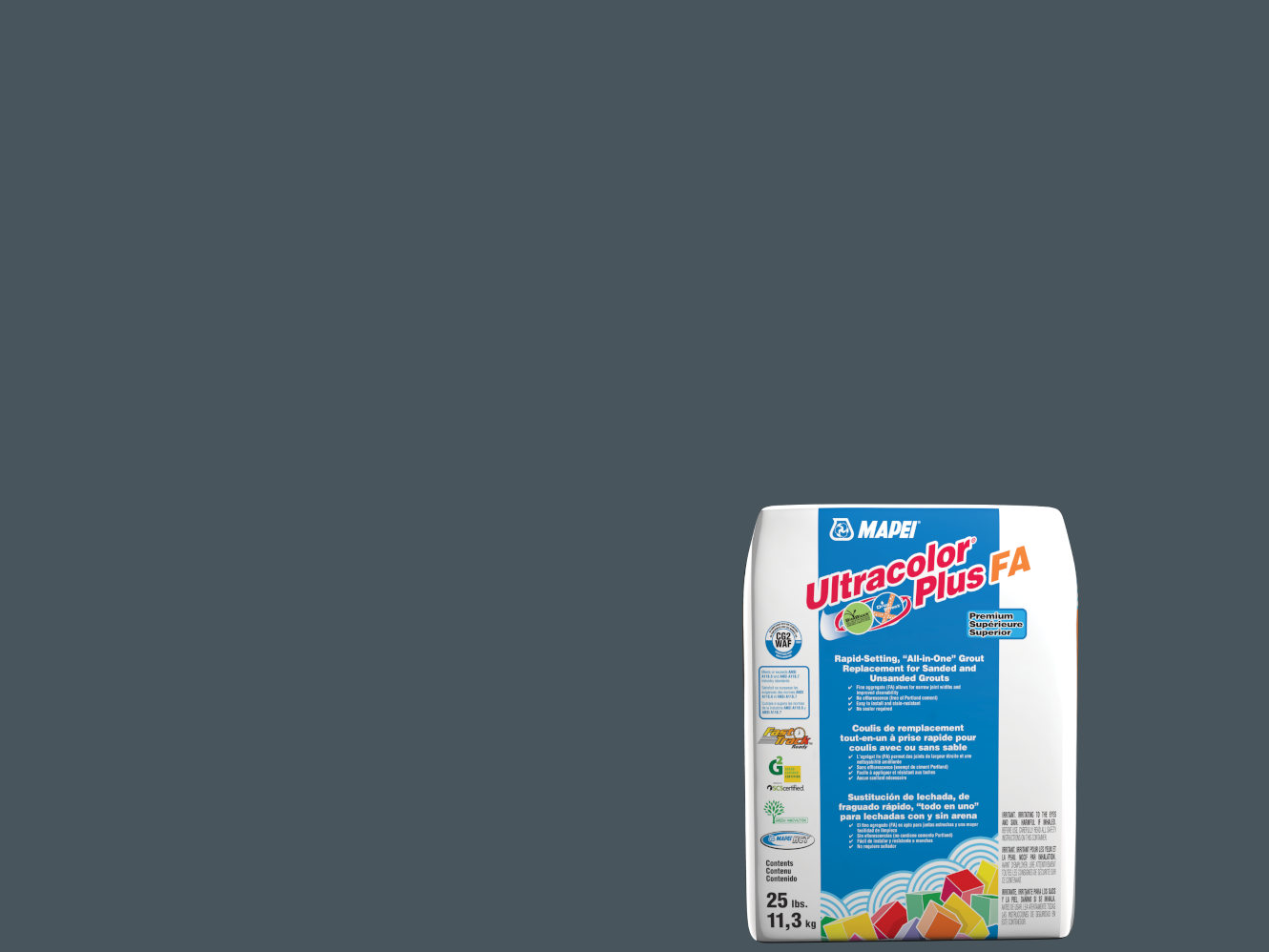 Mapei - Coulis Ultracolor Plus FA #5232 Ciel Nocturne 25 lb
