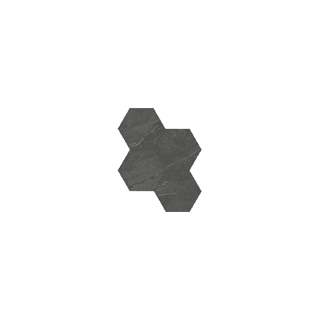Anatolia - Mosaïque Nord Carbon Mat 10" x 11-1/2" (vendu au pi²)