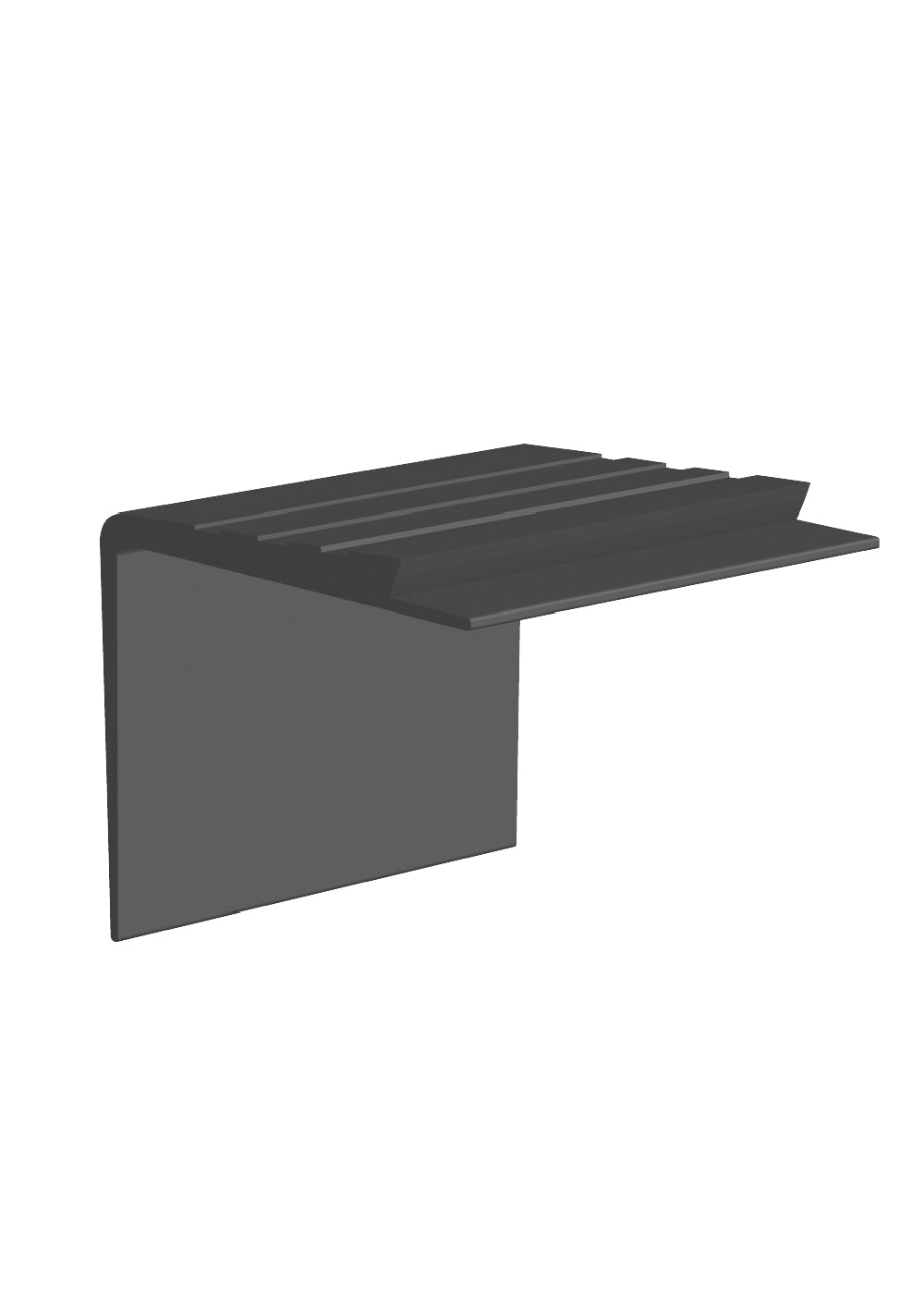 Core Flooring - Nez de marche carré en vinyle #22 Medium Blue - 1-9/16" (39.7 mm) x 1-1/2" x 12'