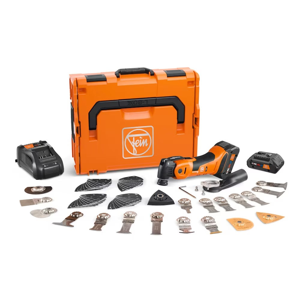 Fein - Kit multi-outils oscillants sans fil Multimaster AMM700 Max Top 18V