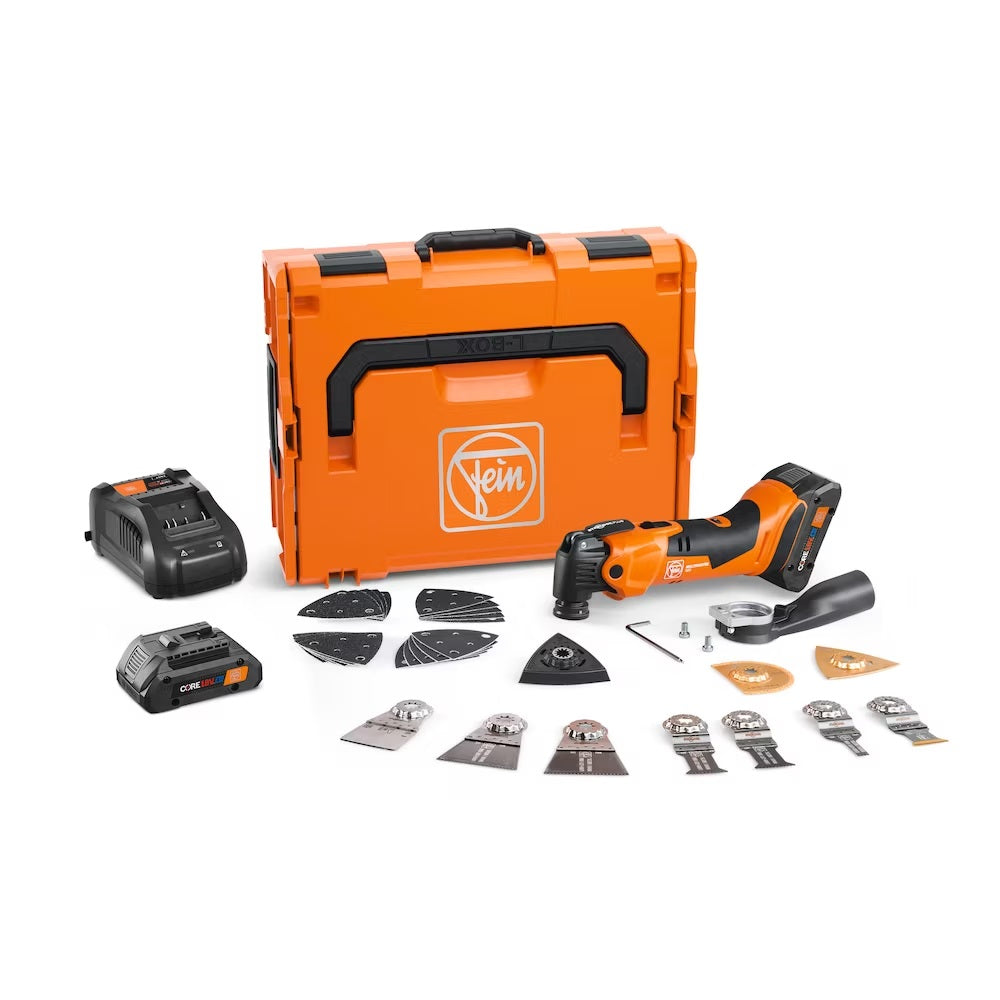 Fein - Kit multi-outils oscillants sans fil Multimaster AMM500 Plus Top AS 18V