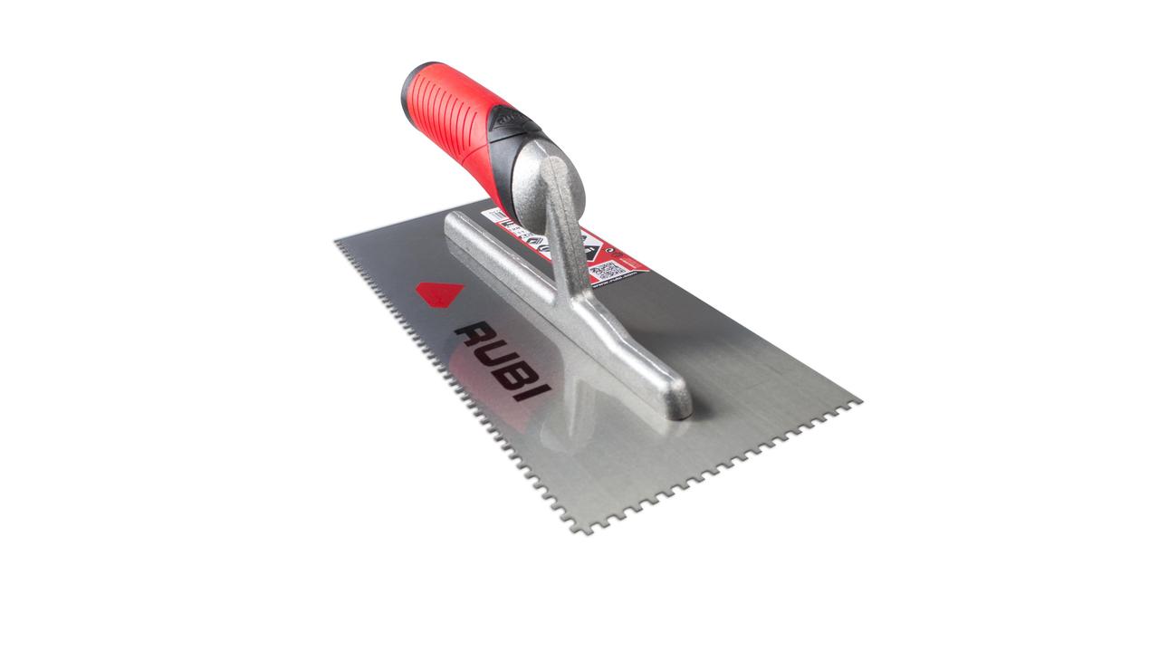 Rubi - Truelle à dents carrées RubiFlex 11" en acier 1/8" x 1/8"