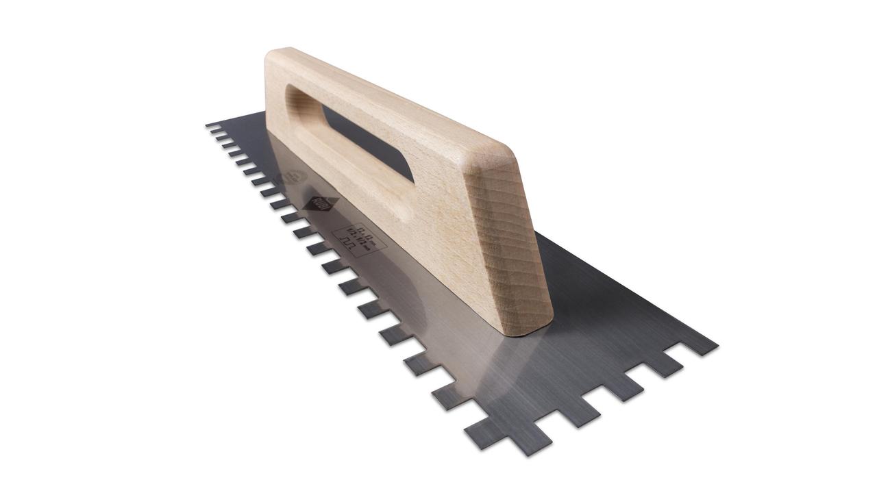 Rubi - Truelle à dents carrées 19" - 1/2" x 1/2"